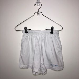 White Soffe Shorts